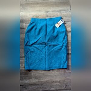 Maggie McNaughton Size 16 Mid Length Skirt in Blue